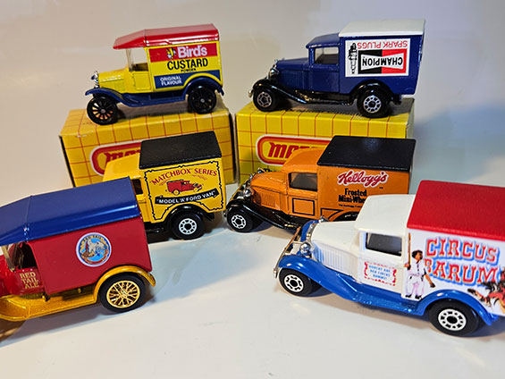 Assorted Delivery Vans